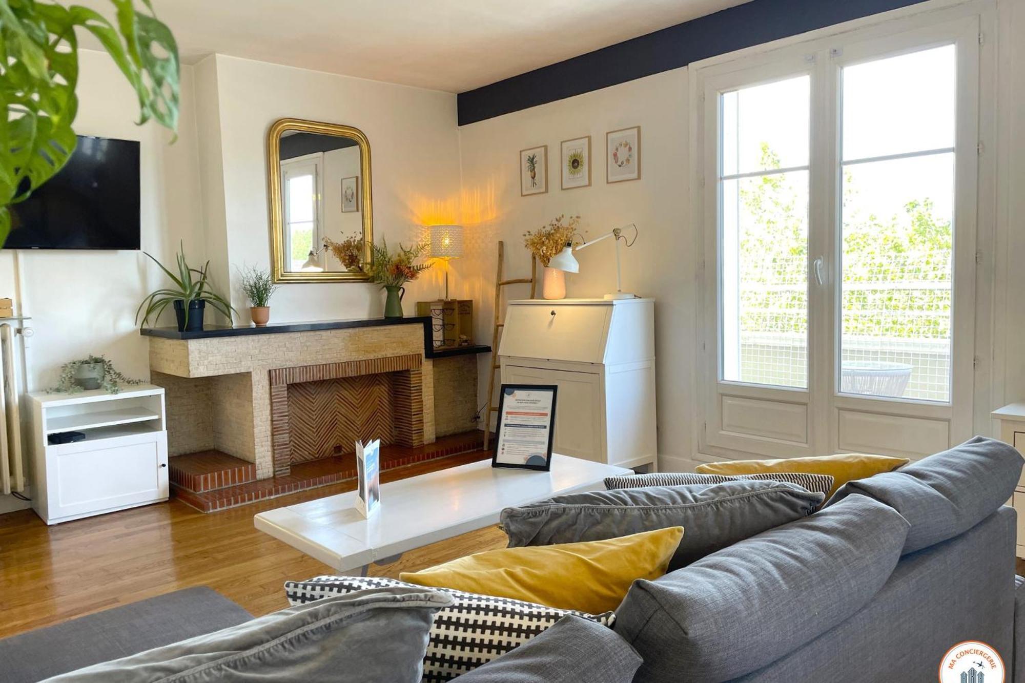 Le Penthouse - Vue Centre Ville, Proche Gare Sncf Caen Luaran gambar