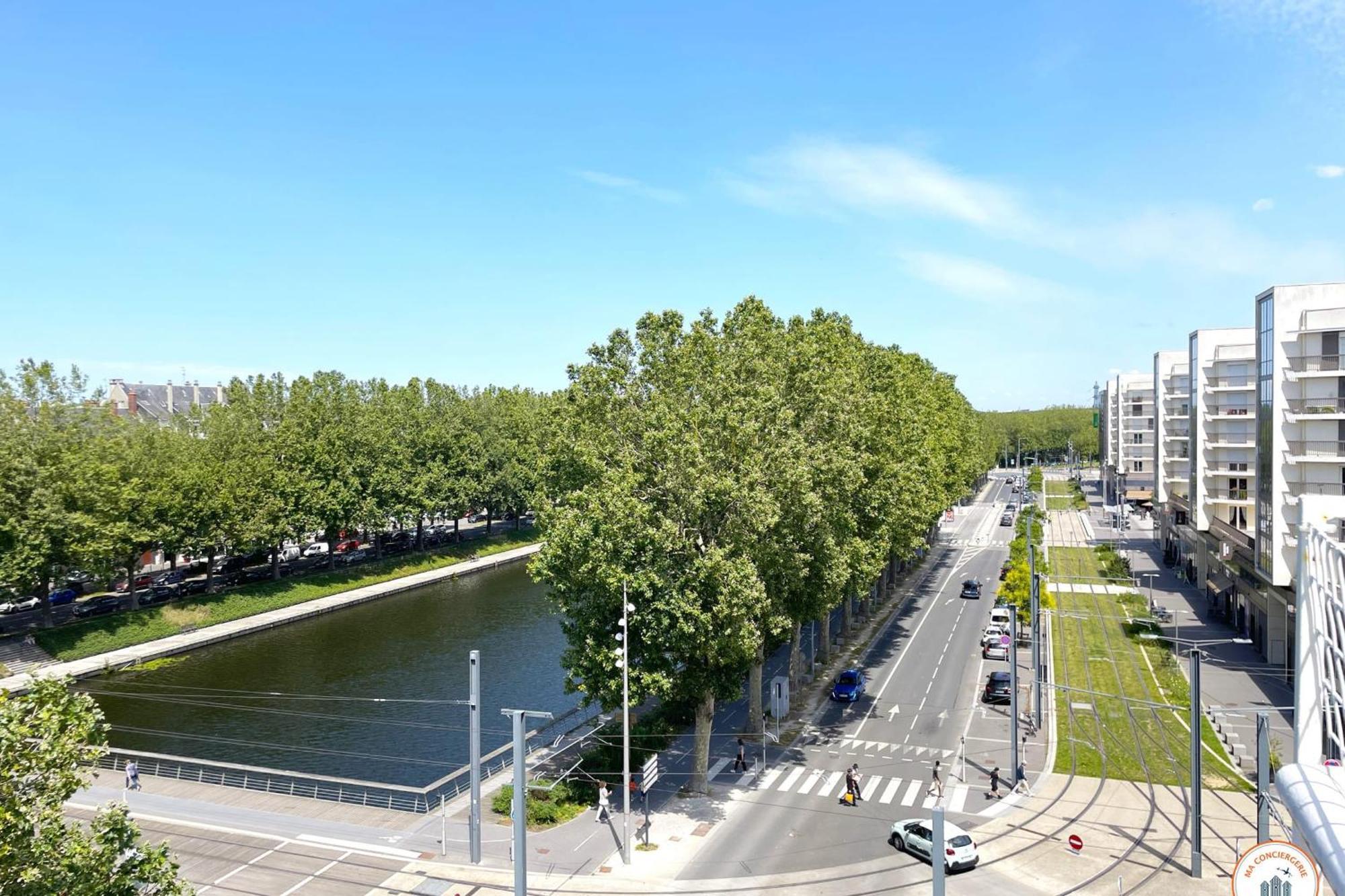 Le Penthouse - Vue Centre Ville, Proche Gare Sncf Caen Luaran gambar
